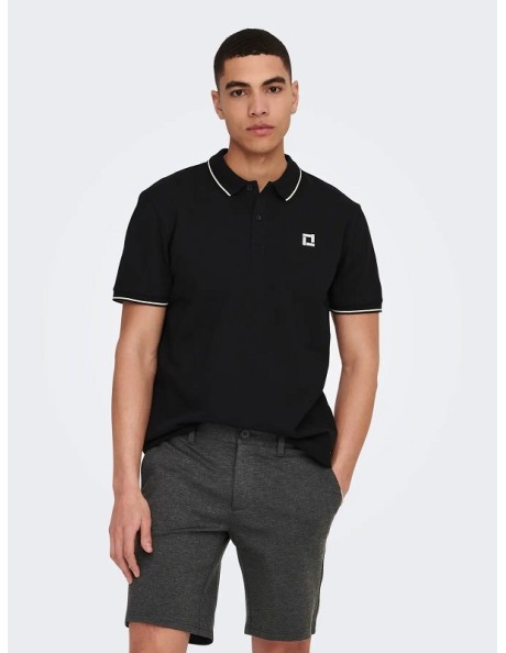 Polo camisero . ONSFLETCHER REG SS POLO NOOS