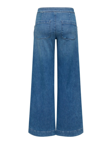 Vaquero ancho. ONLMADISON HW BUTTON WIDE DNM GEN769NOOS