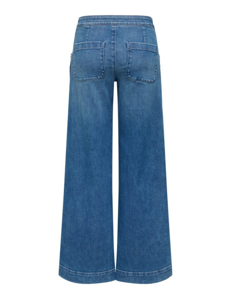 Vaquero ancho. ONLMADISON HW BUTTON WIDE DNM GEN769NOOS