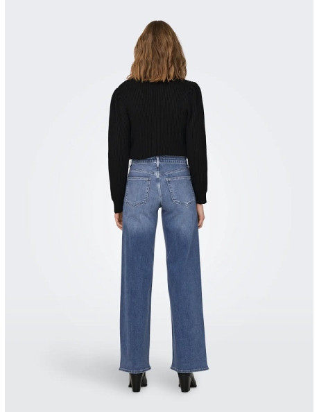 Pantalón vaquero . ONLMADISON BLUSH HW WIDE DNM DOT372 NOOS