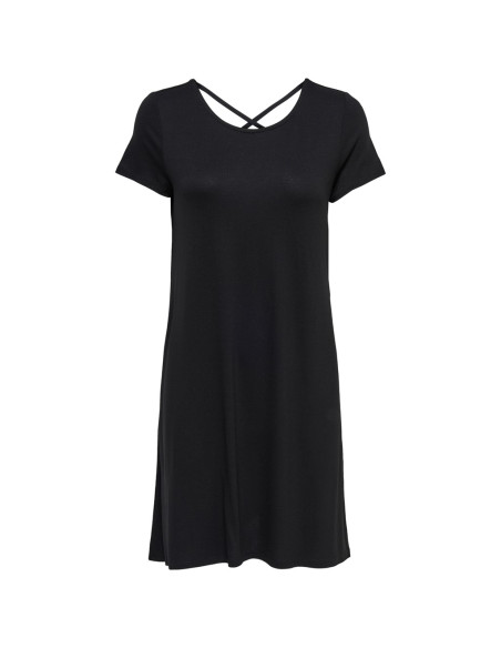 ONLBERA BACK LACE UP S/S DRESS JRS NOOS