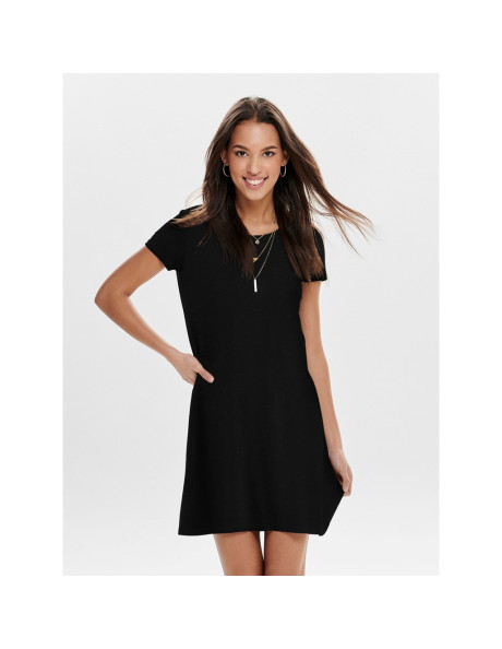 ONLBERA BACK LACE UP S/S DRESS JRS NOOS