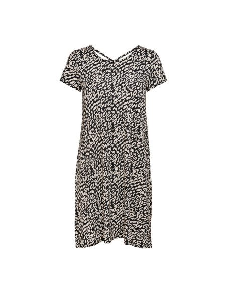 ONLBERA BACK LACE UP S/S DRESS JRS NOOS