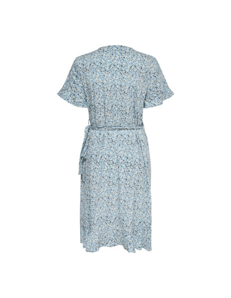 Vestido corto lazada . ONLOLIVIA S/S WRAP DRESS WVN NOOS