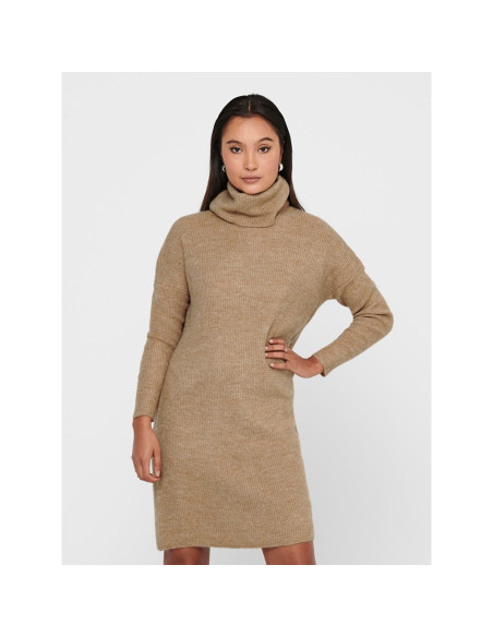 Vestido punto . ONLJANA L/S COWLNCK DRESS  WOOL KNT NOOS