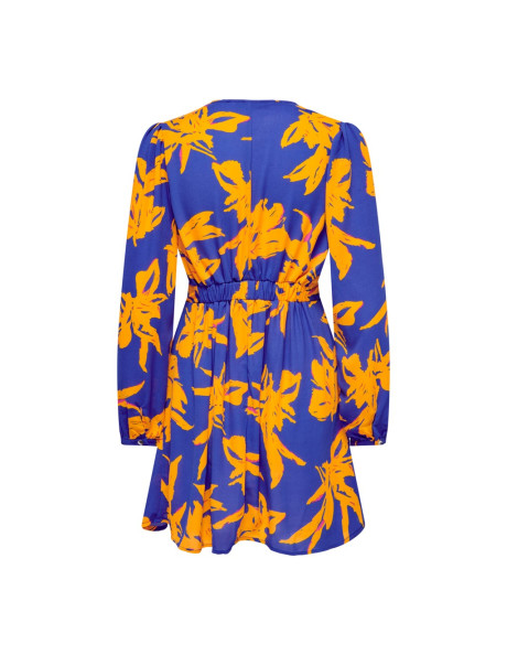 ONLALMA LIFE POLY L/S RILEY DRESS  AOP