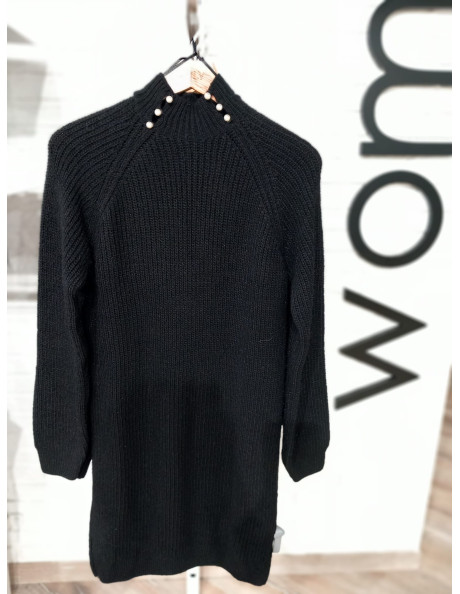 ONLJOELLE LS HIGHNECK DRESS KNT