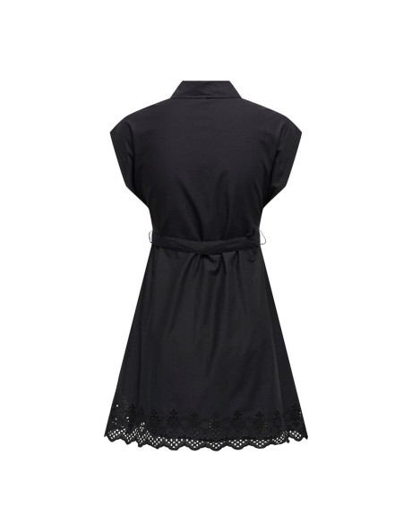 ONLLOU LIFE EMB S/S SHIRT DRESS SP PTM