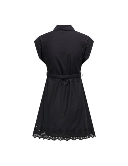 ONLLOU LIFE EMB S/S SHIRT DRESS SP PTM