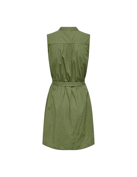 ONLESTA LIFE SL BUTTON DRESS WVN