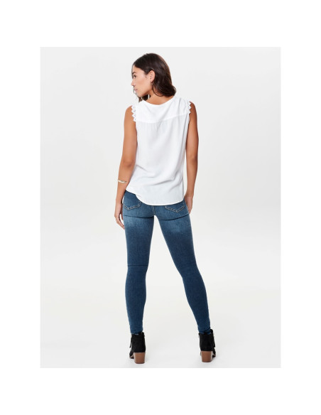 Camiseta sin mangas . ONLKIMMI S/L TOP WVN NOOS
