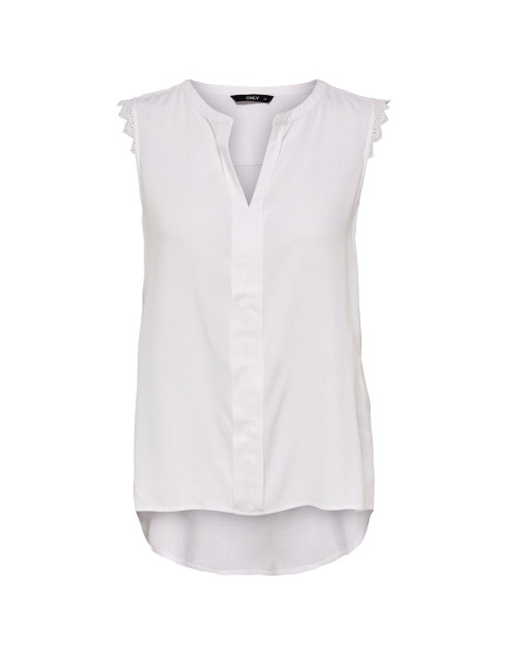 Camiseta sin mangas . ONLKIMMI S/L TOP WVN NOOS
