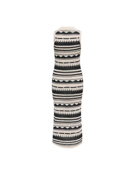 Vestido largo . ONLMERIDA LIFE SL O-NECK DRESS KNT