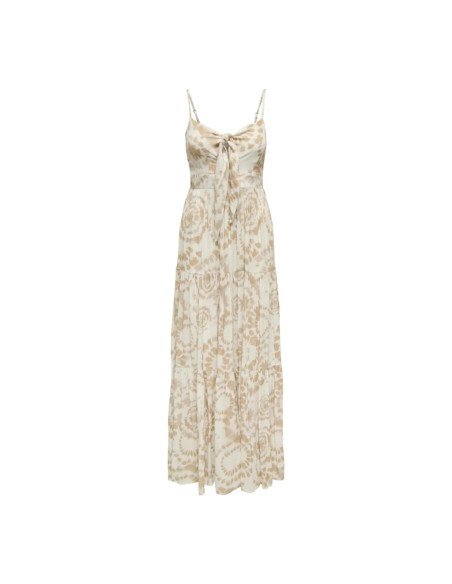 Vestido  tie dye largo . ONLCHIARA S/L KNOT LONG DRESS PTM SP