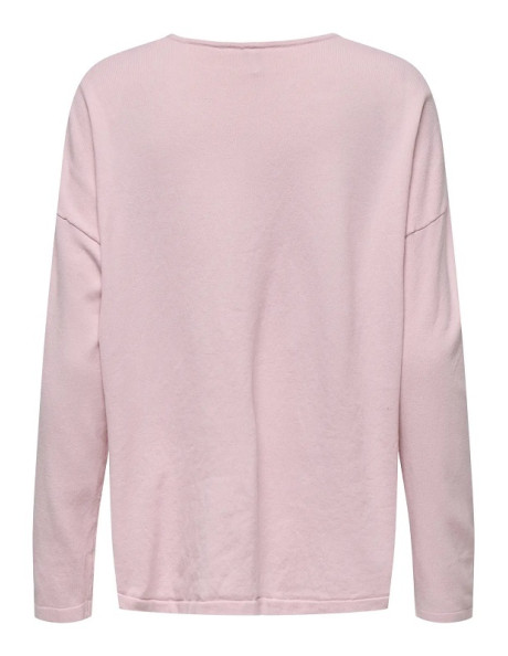 Jersey punto fino . ONLCHIANTI LIFE LS V-NECK KNT MOCH