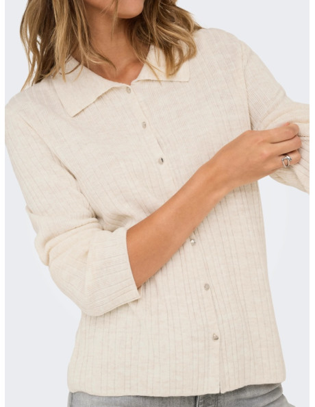Polo punto. ONLTHEA LS BUTTON POLO CARDIGAN KNT
