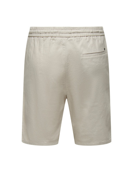 ONSLINUS 0007 COT LIN SHORTS NOOS