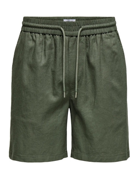 Bermuda lino . ONSTEL LINEN RUFUS SHORTS