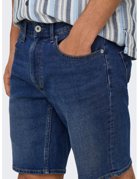 Bermuda  vaquera . ONSWEFT BOX PIM DNM SHORTS