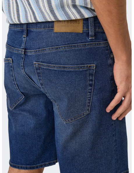 Bermuda  vaquera . ONSWEFT BOX PIM DNM SHORTS