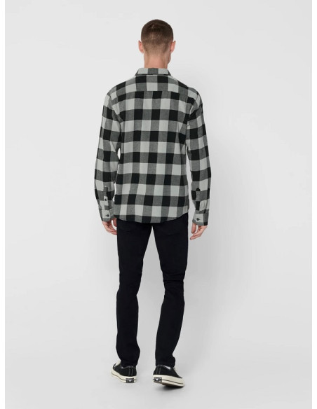 ONSGUDMUND LIFE LS CHECKED SHIRT NOOS
