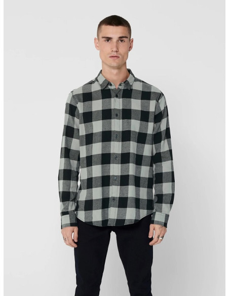 ONSGUDMUND LIFE LS CHECKED SHIRT NOOS