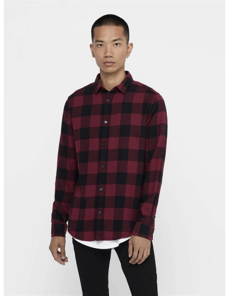 ONSGUDMUND LIFE LS CHECKED SHIRT NOOS