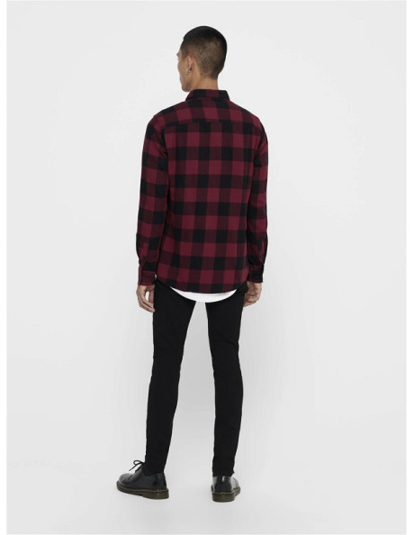 ONSGUDMUND LIFE LS CHECKED SHIRT NOOS