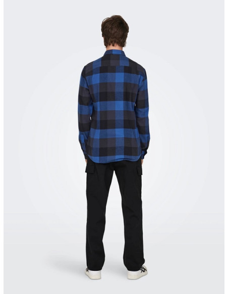 ONSGUDMUND LS 3T CHECK SHIRT NOOS