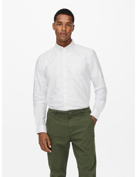 ONSNEIL LS OXFORD SHIRT NOOS