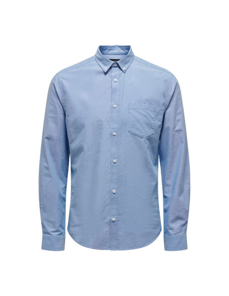 Camisa oxford . ONSALVARO SLIM LS OXFORD SHIRT