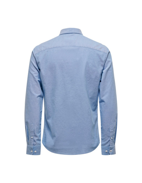 Camisa oxford . ONSALVARO SLIM LS OXFORD SHIRT