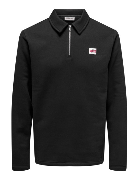 Sudadera algodón. ONSDAWSON REG HALFZIP SWEAT VD