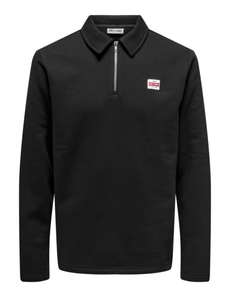 Sudadera algodón. ONSDAWSON REG HALFZIP SWEAT VD