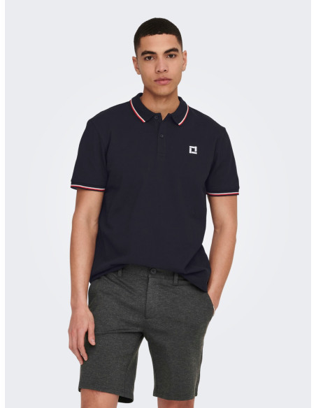 Polo camisero . ONSFLETCHER REG SS POLO NOOS
