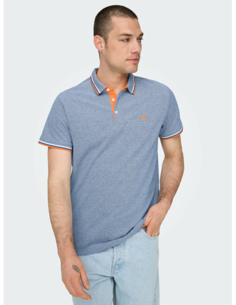 Polo camisero . ONSFLETCHER REG SS POLO NOOS