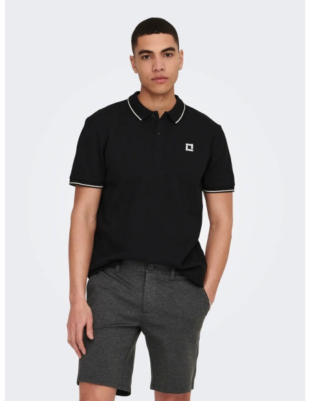 Polo camisero . ONSFLETCHER REG SS POLO NOOS