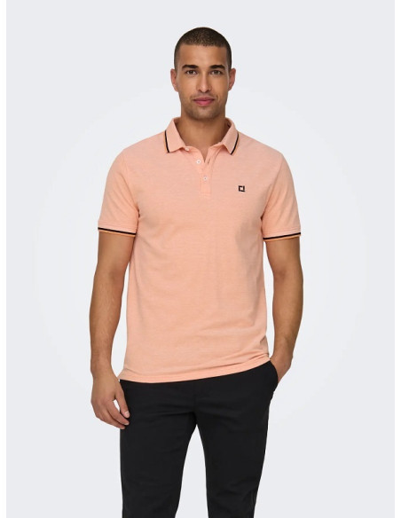 Polo camisero . ONSFLETCHER REG SS POLO NOOS