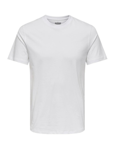 Camiseta de algodón. ONSMAX LIFE SS STITCH TEE NOOS