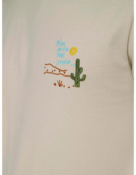 Camiseta palmera pecho . ONSRANSON REG EMB SS TEE