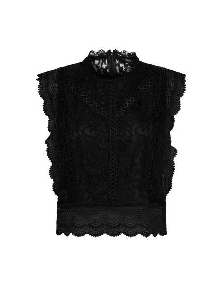 Top encaje . ONLKARO S/L LACE TOP WVN