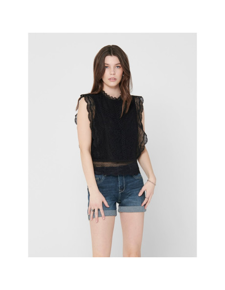 Top encaje . ONLKARO S/L LACE TOP WVN