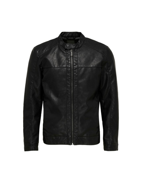 Cazadora polipiel. ONSMIKE PU RACER JACKET OTW VD