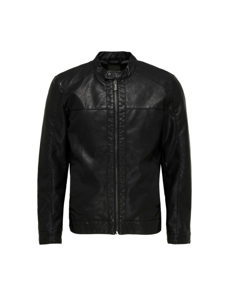 Cazadora polipiel. ONSMIKE PU RACER JACKET OTW VD
