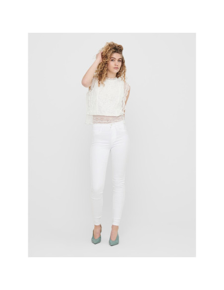 Top encaje . ONLKARO S/L LACE TOP WVN