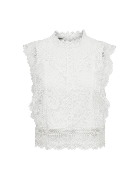 Top encaje . ONLKARO S/L LACE TOP WVN