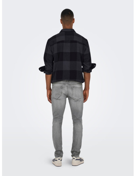 Vaquero  gris  slim .ONSLOOM SLIM GREY 3227 JEANS NOOS