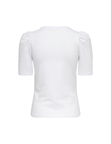 Camiseta manga abullonada . ONLLIVE LOVE 2/4 PUFFTOP