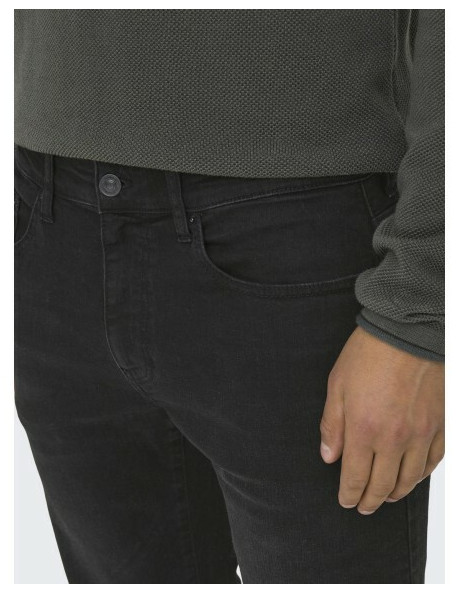 Vaquero regular. ONSWEFT REGULAR BLACK 8638 MAT DNM NOOS
