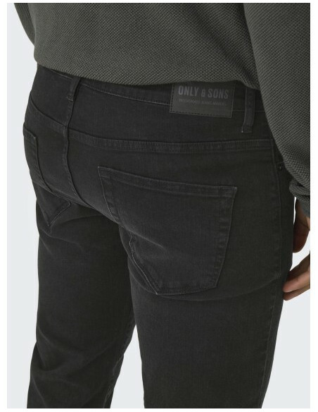 Vaquero regular. ONSWEFT REGULAR BLACK 8638 MAT DNM NOOS
